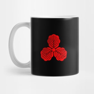 Samurai Family Crests - Shima - Red Mug